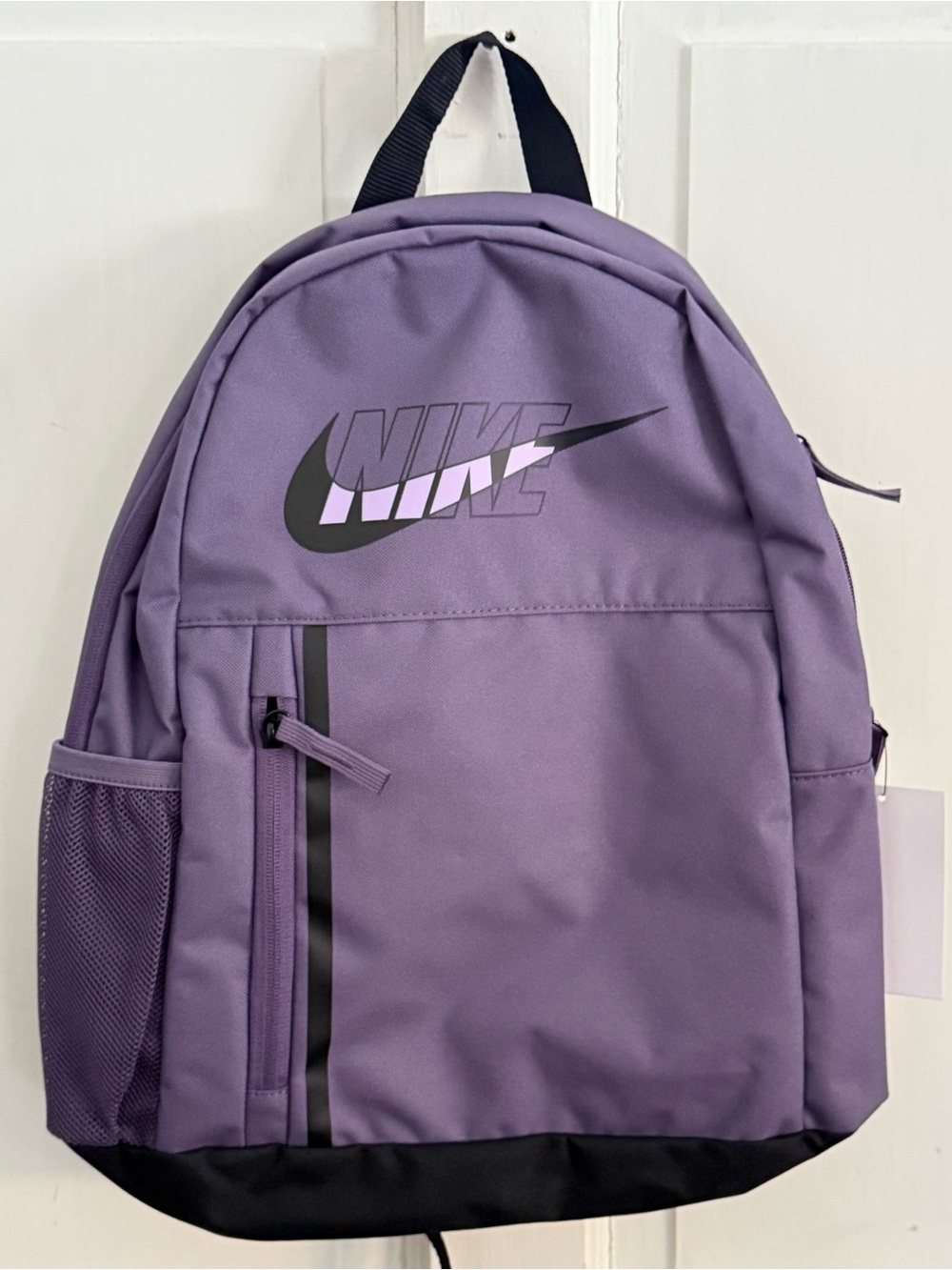 Nike Kids Purple and Black Backpack